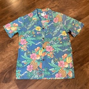 Vintage Unique Kaua’iana People magazine Hawaiian shirt